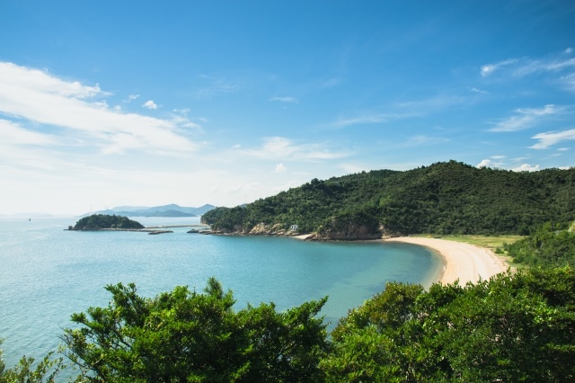  Panoramic view of Naoshima