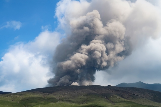 阿蘇山の噴火