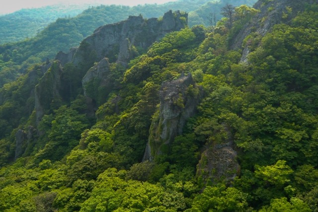 寒霞渓全景