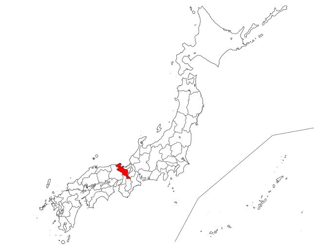 Map of Kyoto