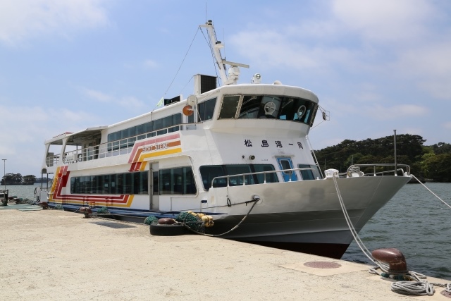 Sightseeing Ferry in Matsushima Bay