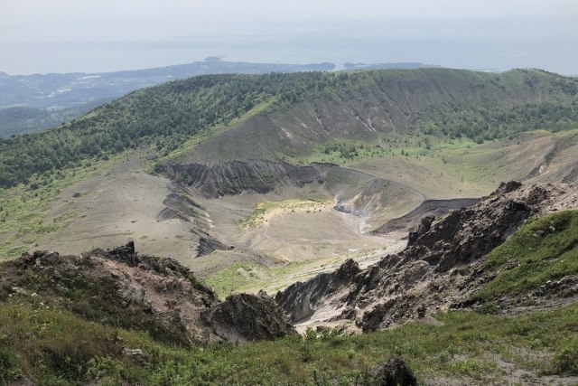 Crater of Mount Usu