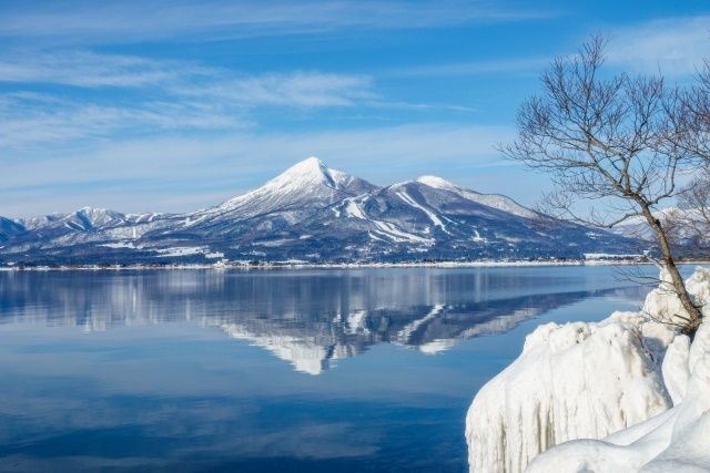 Lake Inawashiro and Mount Bandai