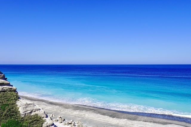 Habushiura Beach on Niijima