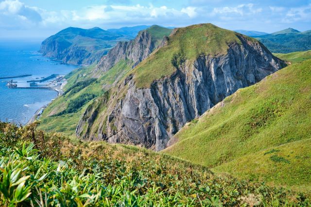 礼文岛的海岸