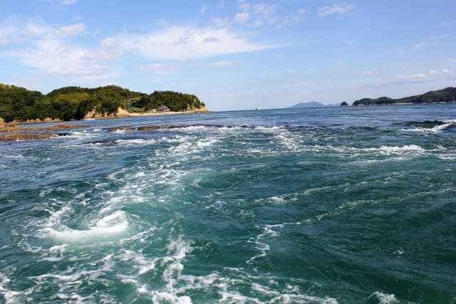 しまなみ海道の渦潮