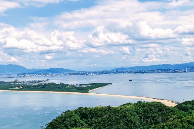 Panorama of Uminonakamichi