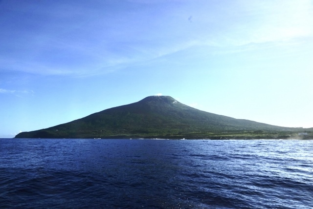 八丈岛全景