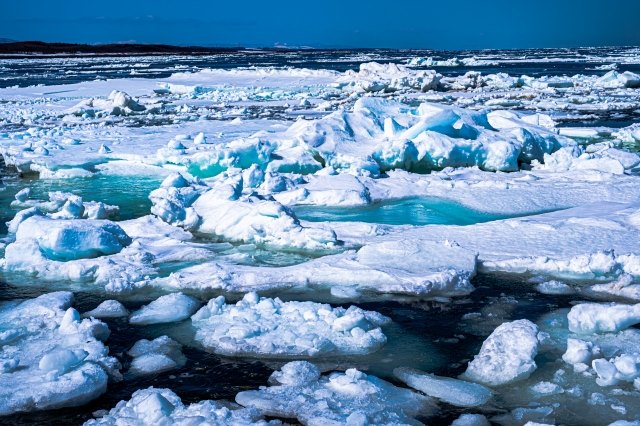 Drift ice in Abashiri