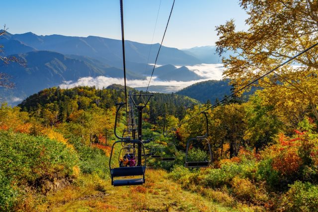 Ropeway of Mt. Kurodake