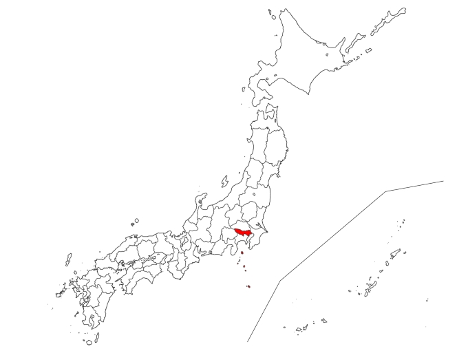 Map of Tokyo