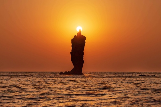 隱岐群島的燭島