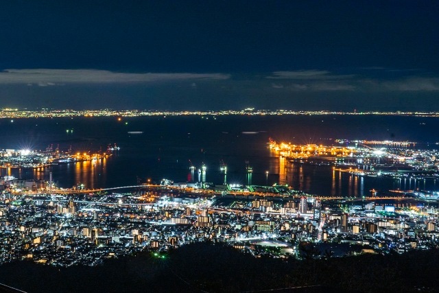 Night View from Rokko Mountain