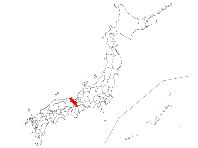 Map of Kyoto