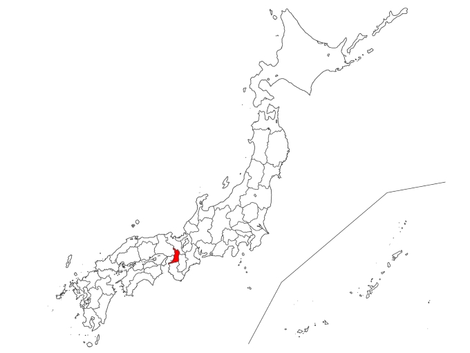 大阪府の地図