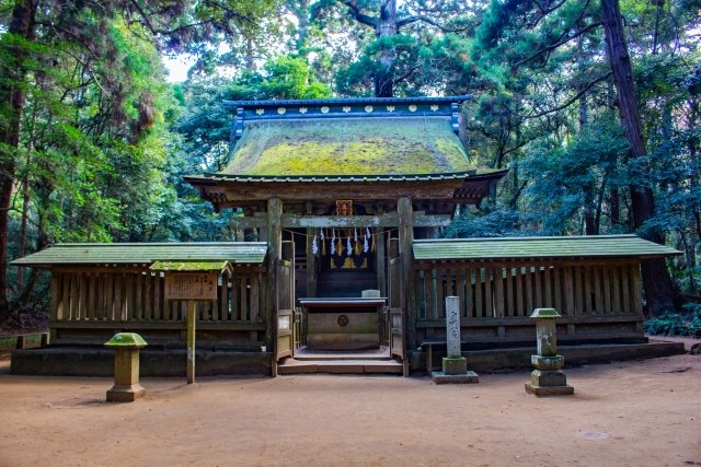 鹿島神宮的奧院